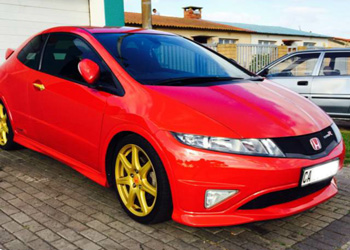 Red Honda Type R